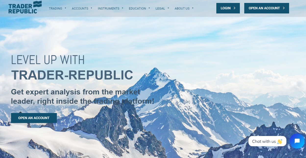 Trader Republic Homepage